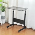 thumbnail image 2 of SOGES Bureau d'Ordinateur Portable Réglable et Mobile pour Lit, Sofa, Petit Espace, Noir, 2 of 5