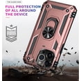 thumbnail image 4 of Supershield Armor-X Robuste Étui iPhone 11 Pro avec Support Anneau - Or Rose, 4 of 5