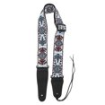 thumbnail image 1 of MasteelfCA 1Pc Exquisite Cotton Embroidery Guitar Strap Practical Guitar Belt Electric Guitar Strap, 1 of 7