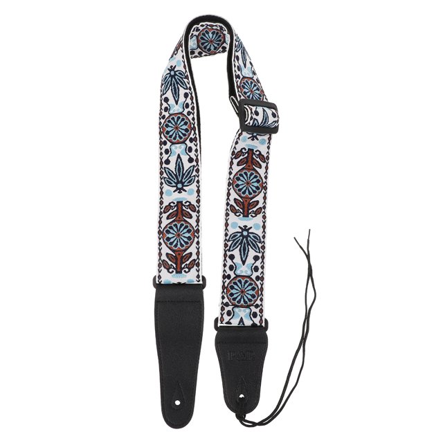 MasteelfCA 1Pc Exquisite Cotton Embroidery Guitar Strap Practical Guitar Belt Electric Guitar Strap