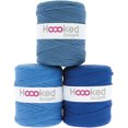thumbnail image 1 of Hoooked Zpagetti Yarn-Ocean Blue - Nuances de Bleu Moyen, 1 of 1
