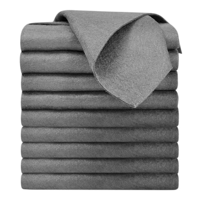 Meitianfacai 10PCS Thickened Magic Cleaning Cloth, Instant Polishing Cloth Reusable Microfiber Cleaning Rag for Windows,Mirror,Glass,Car,7.87*11.81in