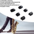 thumbnail image 3 of Saxophone Thumb Rest, Wear Resistant 6Pcs  Cushioning Saxophone Key Risers  for Replacement Black,Blue,Pink,Yellow,Purple, 3 of 7