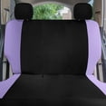 thumbnail image 4 of Universal Fit Car Seat Cover – Full Set of Automotive Seat Covers, Polished and Chic Flat Cloth Seat Protector for Cars, Trucks, SUVs and Vans - Purple, 4 of 8