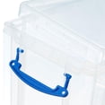 thumbnail image 4 of Really Useful Box Contenant de Rangement 19 L avec Couvercle et Poignées à Loquet à Pince (Lot de 4), 4 of 9
