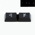 thumbnail image 2 of 2 Pcs 1.5X R1 Backlit Set Portal Keycap Laser Carving CTRL/Win/ALT/FN Switchs OEM Profile for Most MX Mechanical Keyboards Gaming Replacement (2pcs 1.5u), 2 of 4