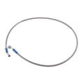 thumbnail image 3 of VONKY Motorcycle Brake Oil Hose Line Pipe Fitting Stainless Braided Steel Silver 100cm 1Set, 3 of 6