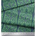 thumbnail image 3 of Soimoi Polyester Crepe Fabric Dot & Artistic Butterfly Print Fabric by The Yard 42 Inch Wide, 3 of 3