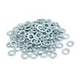 thumbnail image 1 of Unique Bargains 100pcs 1/4-inch Inner Dia Carbon Steel Split Lock Spring Washer Silver Blue, 1 of 2