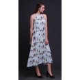 thumbnail image 2 of Bimba Robe de Plage d'Été pour Femmes, Dos Nu, Col Licou, Soirée, Petite, 2 of 6