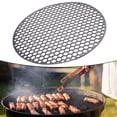 thumbnail image 5 of Stainless Steel Round Grill Net BBQ Mat Carbon Furnace Steam Nets Barbecue Rack, 5 of 5