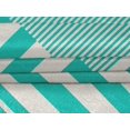thumbnail image 5 of oneOone Velvet Turquoise Green Fabric Sewing Material Print Fabric By The Yard 58 Inch Wide, 5 of 5