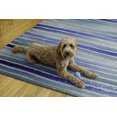 thumbnail image 4 of Janna 5' x 7' Washable Area Rug, Ivory and Blue, 4 of 8