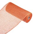 thumbnail image 1 of Unique Bargains PP Burlap Mesh 10' x 10 Yards Decorative Wrapping Ribbon, Orange 1 Roll, 1 of 5