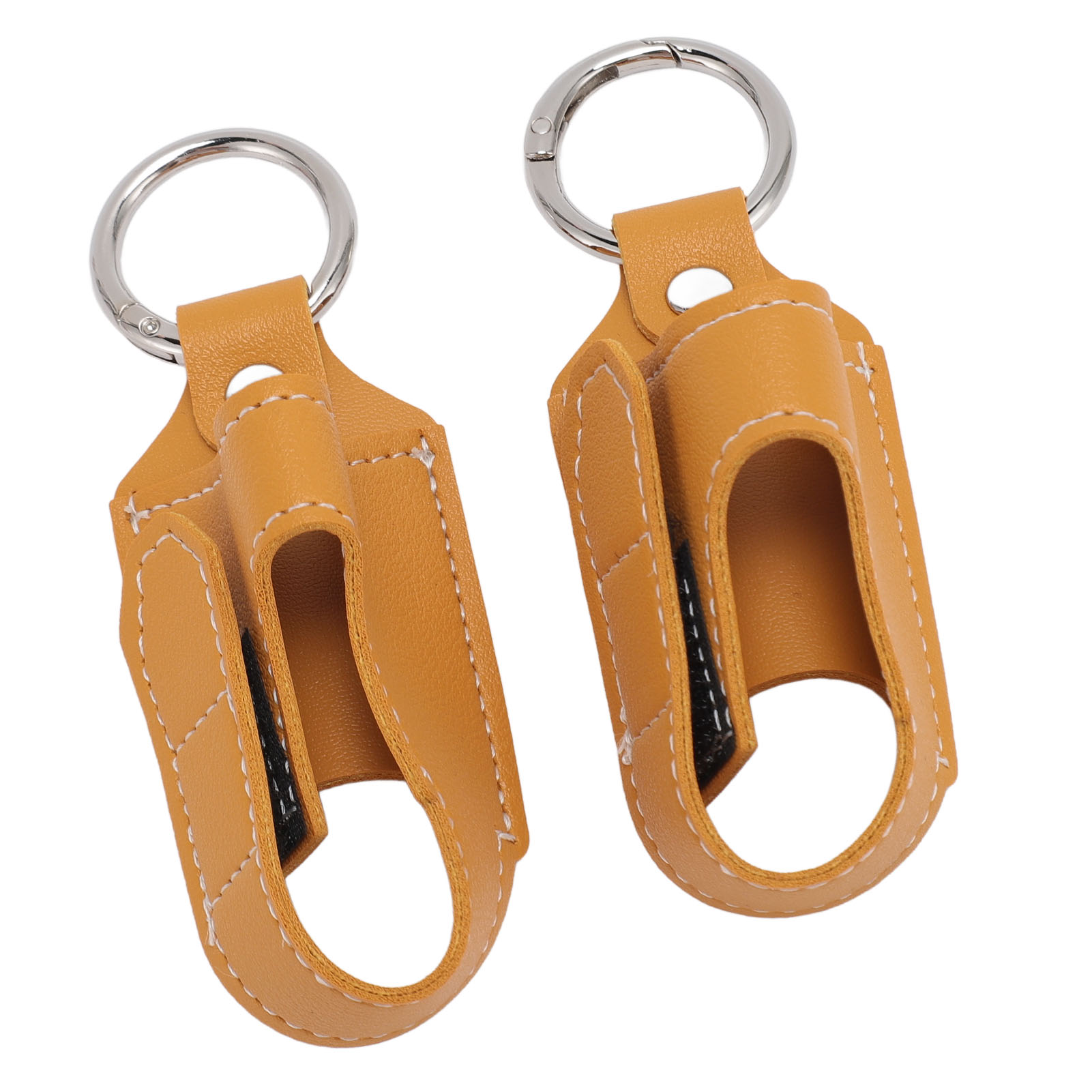 Lightweight PU Leather Asthma Inhaler Holder, Travel Handy Case for Adults and Kids, Clip On Design, Multi Pack