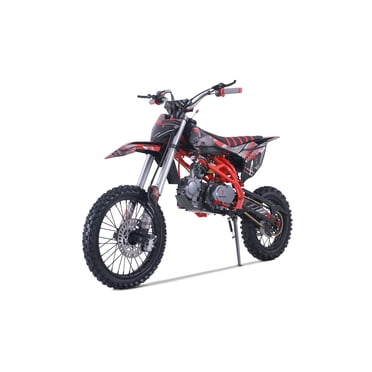 Tao Motor T Gas Dirt Bike DB-27 125 cc Motorcycle (Assembly Required), Black