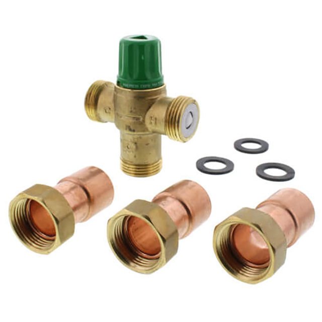 Taco 5004-HX-C3 Heating Only Mixing Valve 5000 Series - 1" Union Sweat