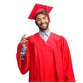 thumbnail image 3 of GDREDA Adult Unisex Graduation Gown Set College & High School Robe With Cap & Tassel Coat plus Size Women, 3 of 9