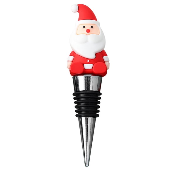 EGNMCR Cadeaux de Fête, Décorations de Fête, Fournitures pour Événements et Fêtes Vin Bouchon de Vin Série de Noël Bouchon de Vin Fête Bouchon de Bouteille de Vin Bouchons de Bouteille