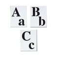 thumbnail image 3 of Pochoirs Réutilisables Tulip 48 Pièces – Lettres Majuscules et Minuscules, Chiffres et Symboles Amusants pour Loisirs Créatifs, Scrapbooking, Projets DIY, Peinture sur Tissu, Fabrication de Cartes et, 3 of 4