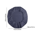 thumbnail image 3 of TopLLC Mattress Protector Queen Size, Solid Color Waterproof Elastic Fitted Mattress Pad Cover with Deep Pocket, Soft Breathable Skin-Friendly Polyester Bed Sheet Machine Washable Bedding(60"x80"), 3 of 7