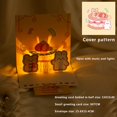 thumbnail image 3 of Kmbangi Birthday Card, 3D Funny Cute Cartoon Bear Light Musical Birthday Cards Greeting Card Gift, 3 of 4