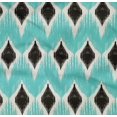 thumbnail image 4 of oneOone Organic Cotton Poplin Twill Fabric Geometric Ikat Fabric Prints By Yard 42 Inch Wide, 4 of 4