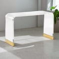 thumbnail image 4 of Acrylic Console Table In Gold, 4 of 4