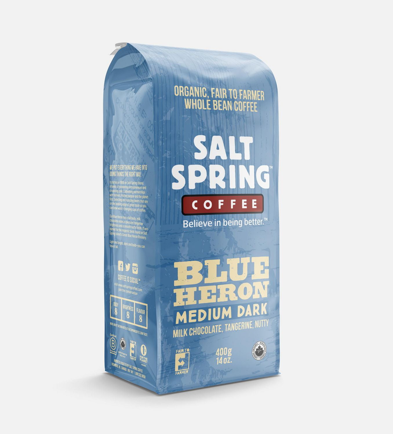 Café Salt Spring Organic Medium Dark Roast