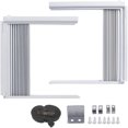 thumbnail image 1 of Smart Home Window Type Air Conditioning Louver Baffle Adjustable Universal Portable Mobile Machine Exhaust Vent Kit With Seal Compatible Duct Plate Insert Adapter Cover Hose Connector Accessories, 1 of 4