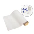 thumbnail image 4 of Back Self Adhesive Sheet Felt for Art and Craft Velvet Velour Fabric Craft Sticker White, 4 of 9