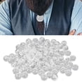 thumbnail image 4 of 100pcs Hair Braiding Beads Plastics Large Hole 12mm Section, Dreadlocks Hair Braid Beads for Hair Braids, Jewelry Bracelets Making DIY, No Rust, Transparent, 4 of 8