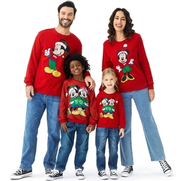 Disney T-Shirt Graphique à Manches Longues pour Tout-Petite Fille Stitch, Haut Dessin Animé, Tenue d'Automne, Tailles 2-6