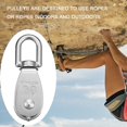 thumbnail image 4 of 304 Stainless Steel Pulley M15 M20 M25 M32 Single Wheel Swivel Lifting Rope Pulley Lifting Wheel Load Bearing Tools ,Work Smooth and Silent, 4 of 6