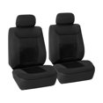 thumbnail image 2 of FH Group Universal Car Seat Covers Full Set- Premium Fabric & 3D Air Mesh for Trendy Look, 2 of 7