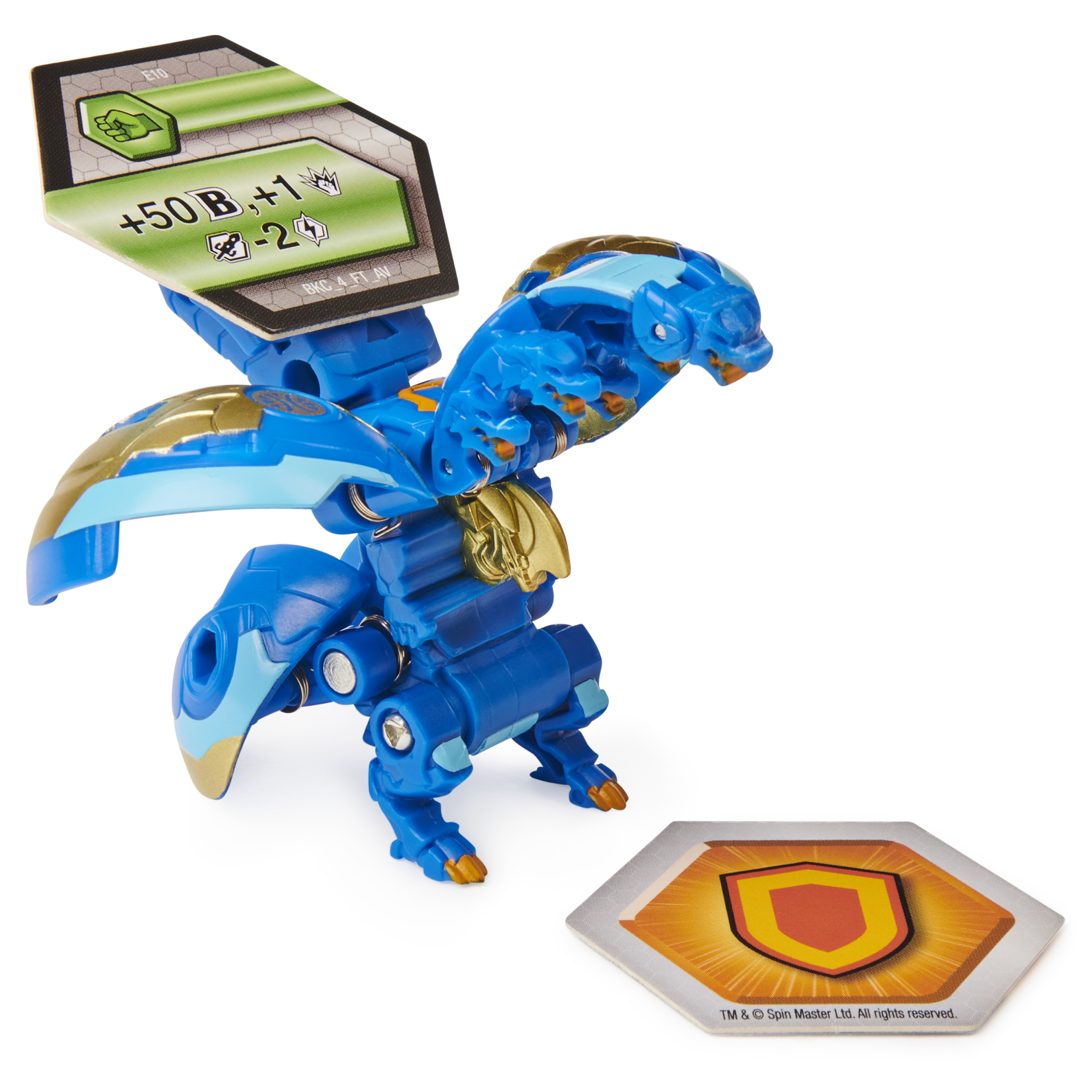 Bakugan Ultra, Fusion Sabra x Pyravian avec équipement Baku-Gear transformable, Figurine Armored Alliance articulée de 7,5 cm à collectionner