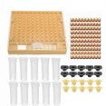 thumbnail image 1 of Homeholiday Beekeeping Cell Cups Kit Queen Rearing System Bee Complete Catcher Cage Apiculture Helper Beekeeper Tool, 1 of 4