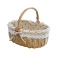 thumbnail image 1 of Storage Box Bath Toy Large Capacity Hand Woven Wicker Manual Weave Kids Easter Exquisite Art Gift Decoration Baskets, 1 of 13