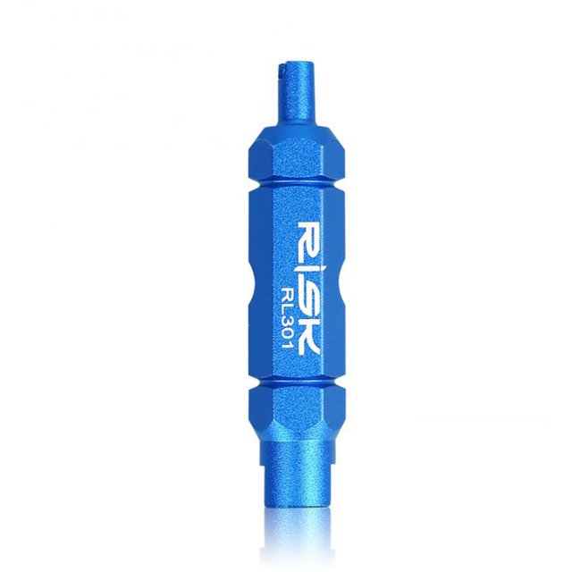 Decodeary Clé à Valve de Vélo Portable Multifonctionnelle Couleur Unie Outil de Réparation de Sport Extérieur