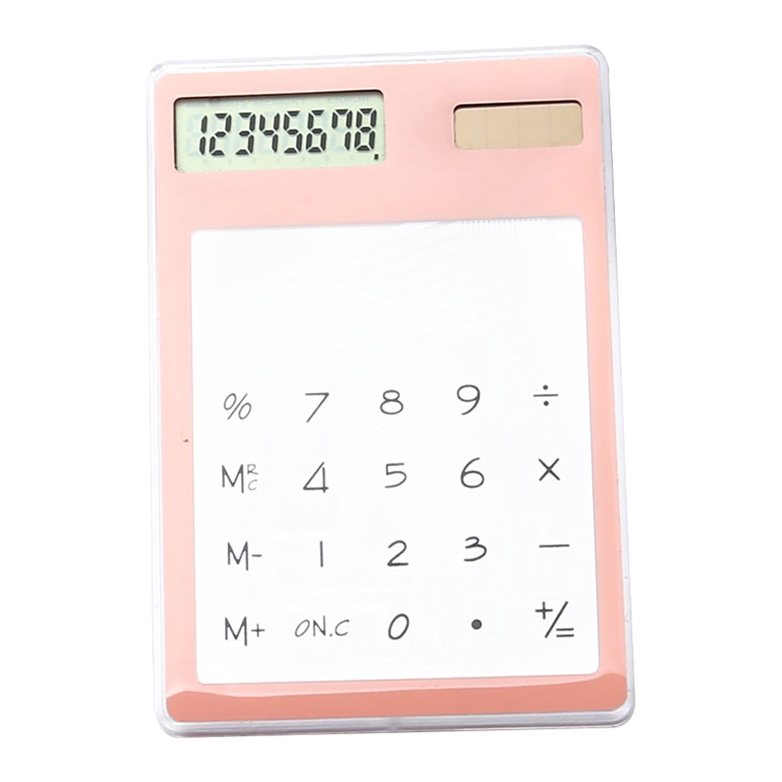 Transparent Calculator, Solar Computer,Calculator with Solar Calculator, Screen Calculator
