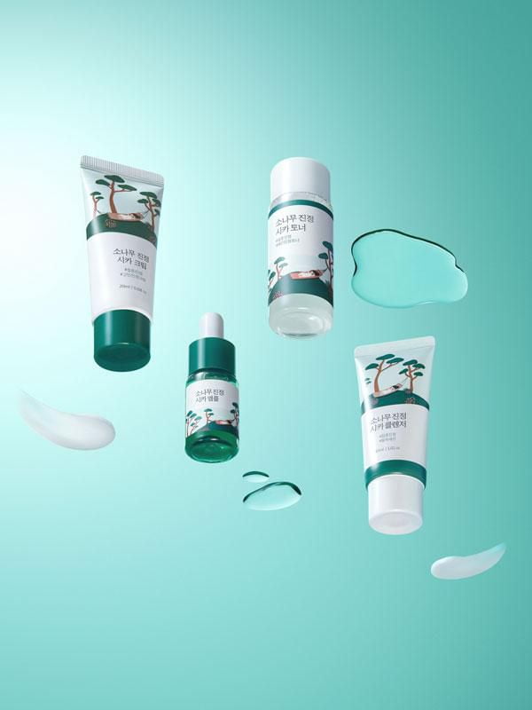 Round Lab Kit d'essai apaisant Cica Pine