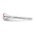 thumbnail image 3 of Bague Stackable Expressions en Argent Sterling Haute 5mm October Swarovski Taille 10, 3 of 3
