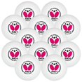 thumbnail image 5 of Butterfly Balles de Tennis de Table R40+ - Balle de Ping-Pong Blanche 40 mm - Balle de Tennis de Table Professionnelle Certifiée ITTF - Balle de Tennis de Table en Poly - Lot de 3 Ou Lot de 12, 5 of 5