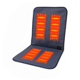 thumbnail image 1 of Portable Heating Cushion With Back Support For Home Seat Comfort And Universal Size Design Cushioned Seating For Living Room And Bedroom, 1 of 7