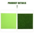 thumbnail image 2 of 5 Pcs Gazon Artificiel Fausse Pelouse Carré Gazon Artificiel Accessoire de Micro-Paysage, 2 of 9
