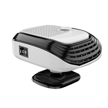 Chauffage de Voiture Blanc 12 V pour Réchauffer et Désembuer l'Intérieur, Ventilateur à Chauffage Rapide pour Modèles de Berlines, Utilisation Facile à Brancher, 0,81 Lb, 1 Pce