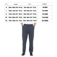 thumbnail image 4 of Youkk Breathable And Elastic Men Chef Trousers Comfortable Work Uniform Comfortable To Wear Polyester Striped Baker Trousers 3XL, 4 of 6