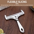 thumbnail image 4 of EGNMCR Paring Knife Peelers Adaptable Thickness Butter Cheese Shaver Cheese Chipper Cheese Scraper Kitchen Gadget Cheese peeler, 4 of 7
