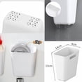 thumbnail image 5 of XIPYYKM 1 Piece Kitchen Cabinet Door Storage Box, Self Adhesive Wall Mounted Storage Box, Wardrobe/Bathroom/Refrigerator Small Items Organizer, 5 of 5