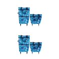 thumbnail image 1 of ZheElen Sac de Courses Pliable avec Roues Pratique et Durable Large Application Sac de Courses Multifonction Sacs de Courses Orchidée Noble 2Set, 1 of 6